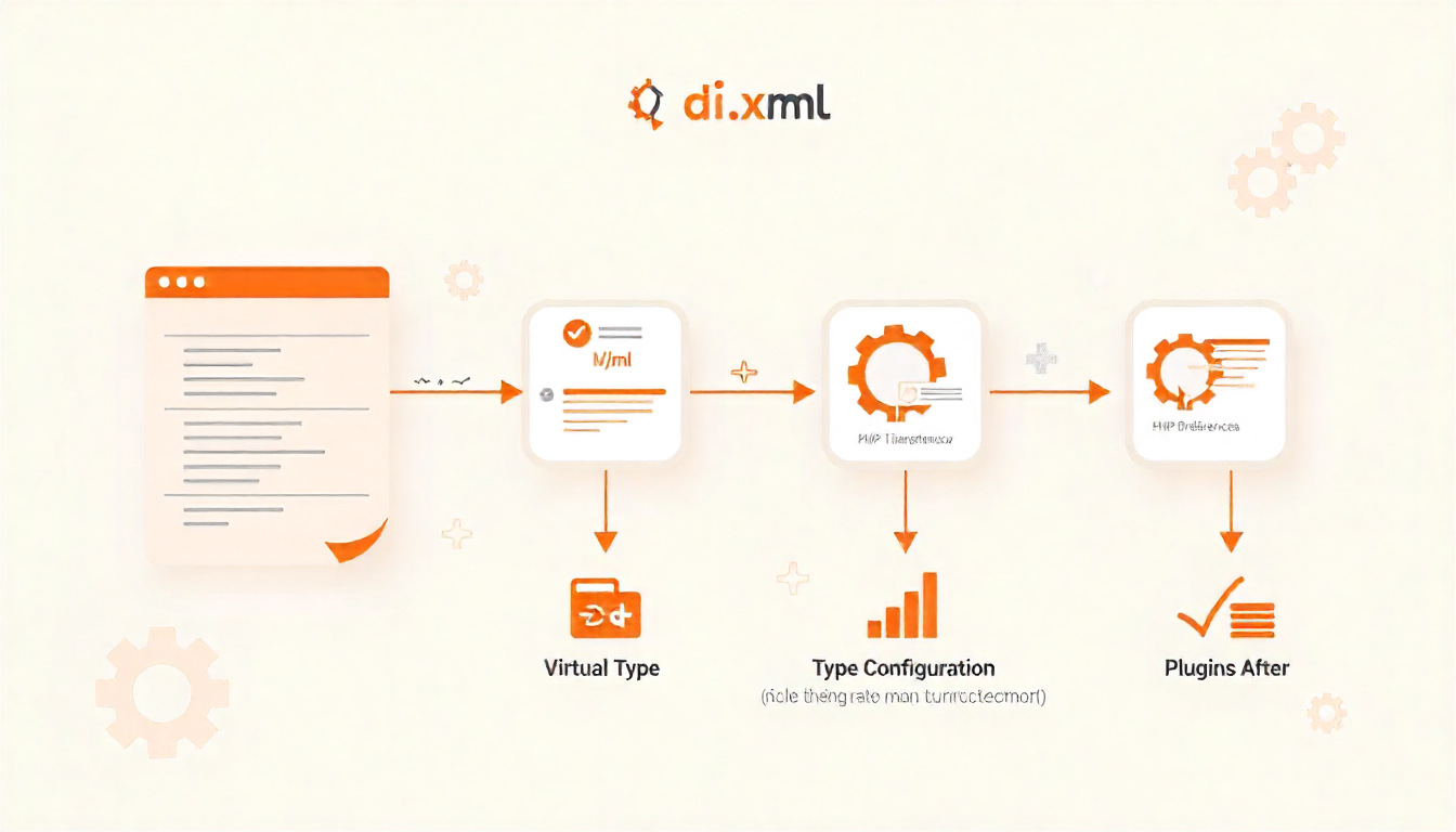 How di.xml Controls Dependency Injection in Magento 2