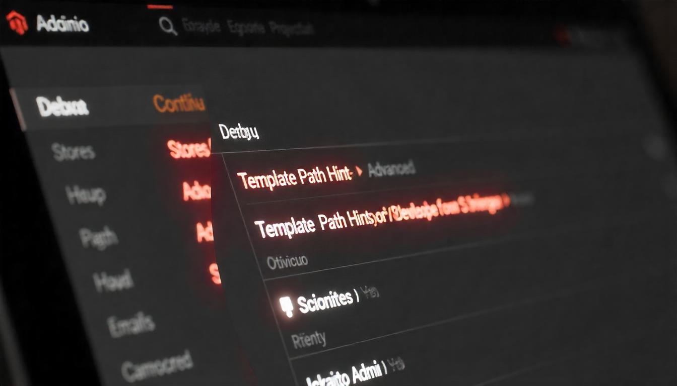 Enabling Template Path Hints via Admin Panel