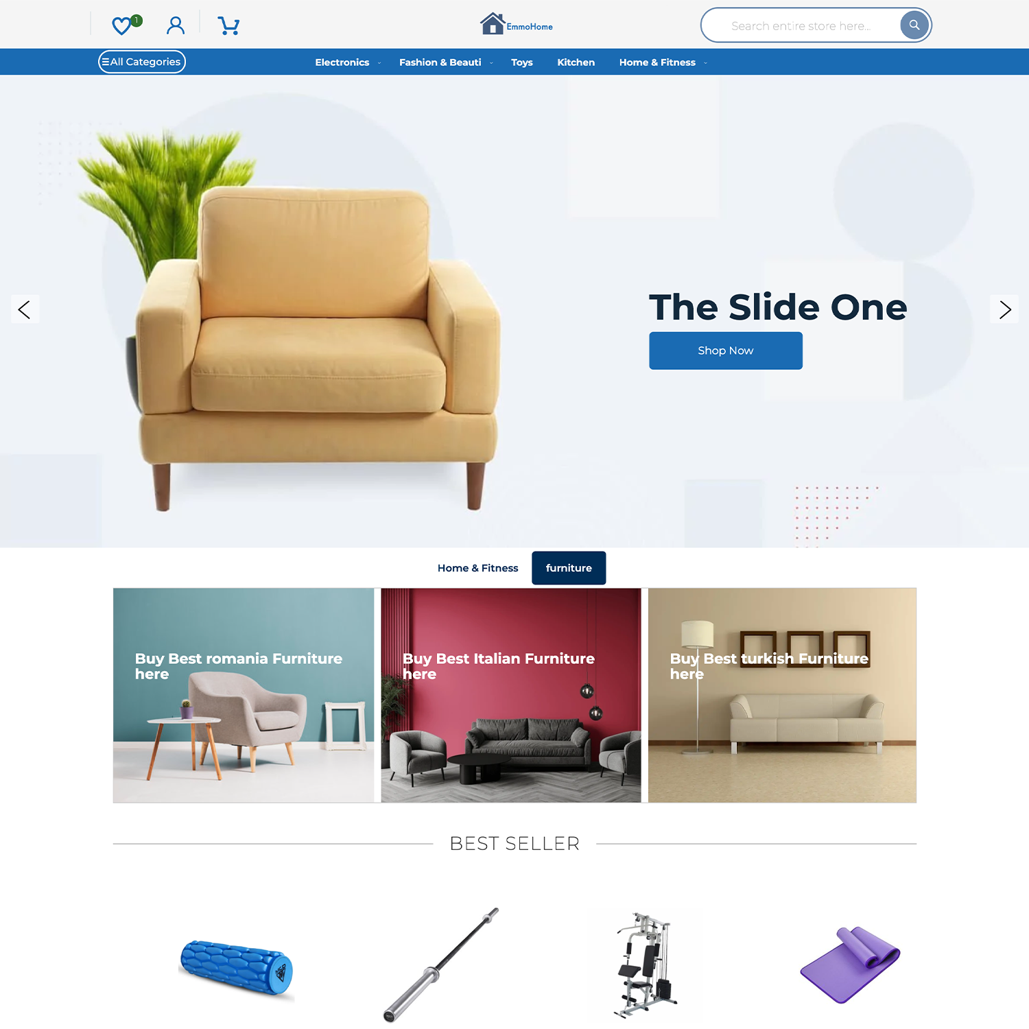 Popular Magento Theme